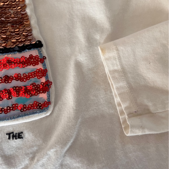 Robert the Fox Zara top with long sleeves. Girl size 8 - Picture 5 of 6